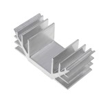 Radiator extrudat, aluminiu, 35mm x 74mm, STONECOLD, T136968