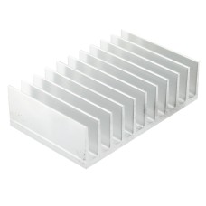 Radiator extrudat, aluminiu, 80mm x 124mm, STONECOLD, T137009