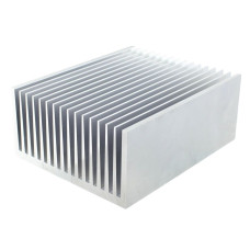 Radiator extrudat, aluminiu, 200x160x82mm, naturala, FISCHER ELEKTRONIK, T137204