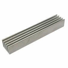 Radiator extrudat, aluminiu, 100mm x 19mm, naturala, FISCHER ELEKTRONIK, SK 633 100 AL, T137227