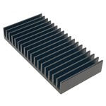 Radiator extrudat, aluminiu, 50x100mm, negru, FISCHER ELEKTRONIK, SK81/50/SA, T137366 Radiator extrudat, aluminiu, 50x100mm, negru, FISCHER ELEKTRONIK, SK81/50/SA, T137366