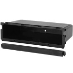 Sertar universal pentru rame 2DIN, negru, ACV - 000158