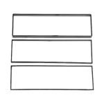 Rama adaptoare Citroen, Peugeot, negru, 1DIN, ACV - 000314