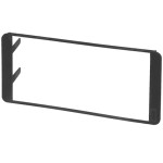 Rama adaptoare Toyota Hilux, negru, 2DIN - 000471