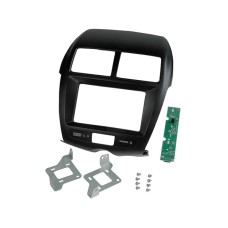 Rama adaptoare Mitsubishi, negru, 2DIN, ACV - 000558