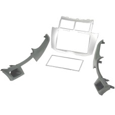 Rama adaptoare Toyota Yaris, argintiu, 2DIN, 4CarMedia - 000566