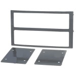 Rama adaptoare Nissan 350Z, negru, 2DIN, ACV - 000586