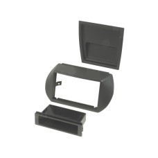 Rama adaptoare Citroen, Fiat, Peugeot, gri inchis, 1DIN - 000608