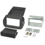 Rama adaptoare Citroen, Fiat, Peugeot, negru, 2DIN, ACV - 000609