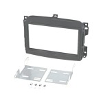 Rama adaptoare Fiat 500L, negru, 2DIN, Per.Pic - 000617