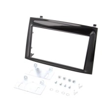 Rama adaptoare Fiat Doblo, Opel Combo, negru lucios, 2DIN, Per.Pic - 007360