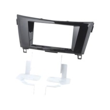 Rama adaptoare Nissan Qashqai Acenta, negru lucios, 2DIN, Per.Pic - 007388