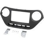 Rama adaptoare Hyundai i10, negru, 2DIN, Per.Pic - 007392
