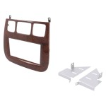 Rama adaptoare Mercedes S-Class (W220), maro, 2DIN, 4CarMedia - 007395