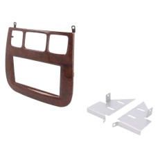 Rama adaptoare Mercedes S-Class (W220), maro, 2DIN, 4CarMedia - 007395