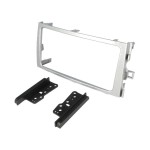 Rama adaptoare Toyota Verso, argintiu deschis, 2DIN, 4CarMedia - 007398