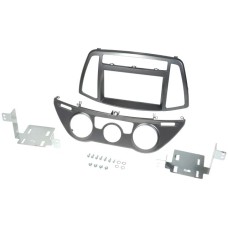 Rama adaptoare Hyundai i20, gri inchis, 2DIN, Per.Pic - 007420