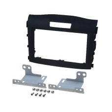 Rama adaptoare Honda CR-V, negru rubber-touch, 2DIN, ACV - 007422