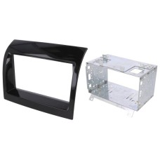 Rama adaptoare Citroen, Fiat, Peugeot, negru lucios, 2DIN, ACV - 007434