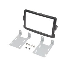 Rama adaptoare Dacia, Opel, Renault, negru lucios, 2DIN, ACV - 007435