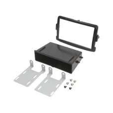 Rama adaptoare Dacia, Opel, Renault, negru lucios, 2DIN, ACV - 007436