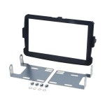 Rama adaptoare Dacia, gri inchis, 2DIN, Per.Pic - 007471