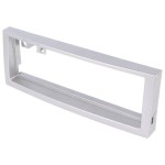 Rama adaptoare Citroen C5, Peugeot 407, argintiu deschis, 1DIN, Per.Pic - 007506