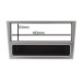 Rama adaptoare Opel, 1 DIN, aluminiu, ACV, 281230-26-4-0