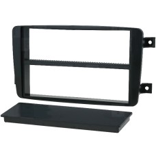 Rama adaptoare Mercedes, 2 ISO, neagra, ACV, T103962