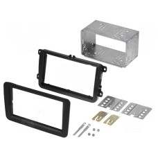 Rama adaptoare Seat, Skoda, VW, 2 DIN, neagra, ACV, 381320-10-1, T104027