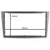 Rama adaptoare Opel, 2 DIN, argintiu deschis, PER.PIC., MA60005.2/T