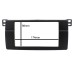 Rama adaptoare BMW seria 3 (E46), 2 DIN, neagra, T104372