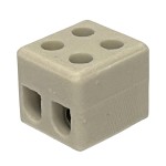 Terminal universal pentru cabluri, 2 pini, ceramic, 2.5 mm², 253117 Terminal universal pentru cabluri, 2 pini, ceramic, 2.5 mm², 253117