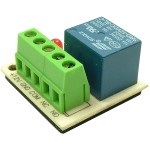 Releu 12V, 10A, implantat pe cablaj - 128401