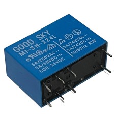 Releu 24V DC, MI-SH-224L, 29x13x25mm, 150331 Releu 24V DC, MI-SH-224L, 29x13x25mm, 150331