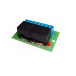 Releu implantat pe cablaj, cu borne de conectare, 2x12V DC - 150481 Releu implantat pe cablaj, cu borne de conectare, 2x12V DC - 150481