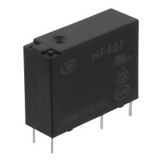 Releu subminiaturale, 5V DC, 10A, serie HONGFA RELAY - HF46F-G/5-HS1T