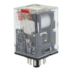Releu electromagnetic, 24V DC, 10A, 3PDT, serie MKS, OMRON - MKS3P-5 DC24 Releu electromagnetic, 24V DC, 10A, 3PDT, serie MKS, OMRON - MKS3P-5 DC24
