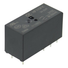 Releu electromagnetic, 24V DC, 8A, serie HONGFA RELAY, HF115FK/24-2Z4T, T119255