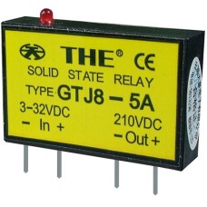 Releu static 3…32V, 210V/5A, 43x27x11mm - 128459 Releu static 3…32V, 210V/5A, 43x27x11mm - 128459