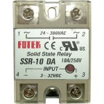 Releu Solid State, 10A, 24-380VAC SSR-10 DA, Fotek, 128512
