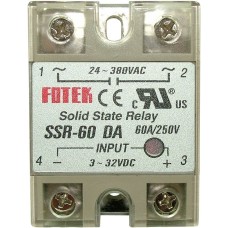 Releu Solid State, 60A, 24-380VAC, SSR-60 DA, Fotek - 128516