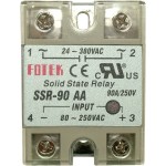 Releu Solid State, 90A, 24-380VAC SSR-90 AA, Fotek - 128519 Releu Solid State, 90A, 24-380VAC SSR-90 AA, Fotek - 128519
