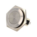 Intrerupator antivandalism, 25,8mm, Bulgin MP0038, 589837 Intrerupator antivandalism, 25,8mm, Bulgin MP0038, 589837