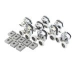 Set role pentru cabina de dus, 8 piese, K9647, 301203