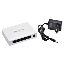 Switch Gigabit 5 Porturi, 10/100/1000Mbps, Pix-Link GS05, 196955