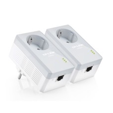Adaptor powerline, cu priza, set 2 bucati, TP-Link AV500 - 401287
