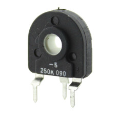 Potentiometru liniar, 250K, PNZ15EA, Iskra, 253319