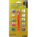 Set sigurante auto, 11 sigurante, cu clema de extragere - 116467