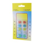 Set 10 sigurante auto, mini, cu led, 196693 Set 10 sigurante auto, mini, cu led, 196693